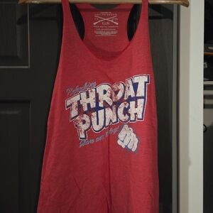 Grunt Style Red Graphic Tank Top